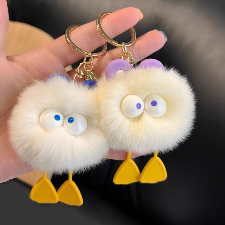 Women’s Plush Duck Bag Charm Keychain | تعليقة حقيبة نسائية بتصميم بطة لطيفة