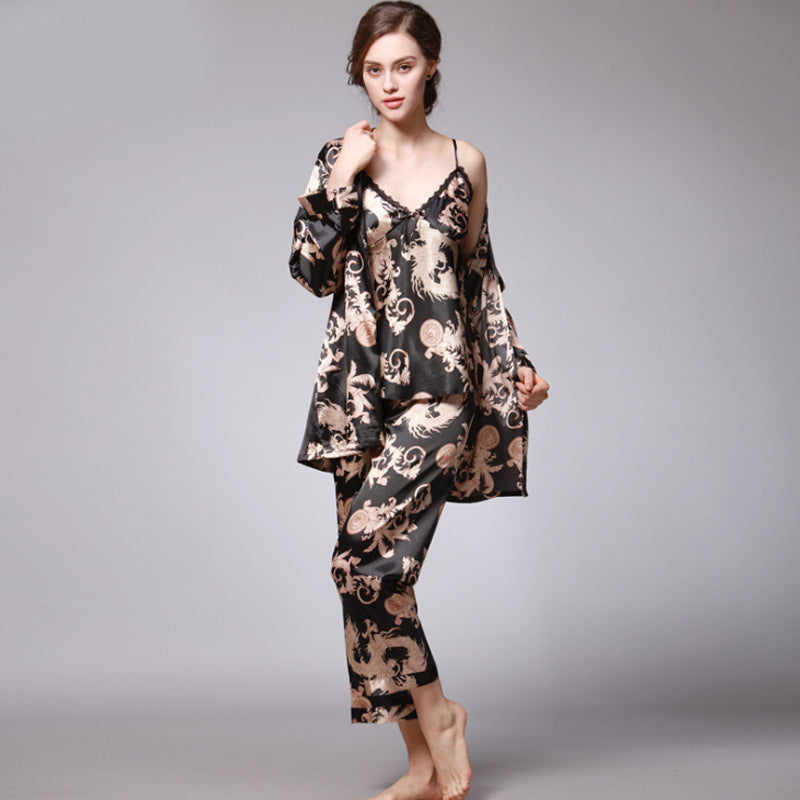Women’s Satin Loungewear Set | Elegant Comfortable Style