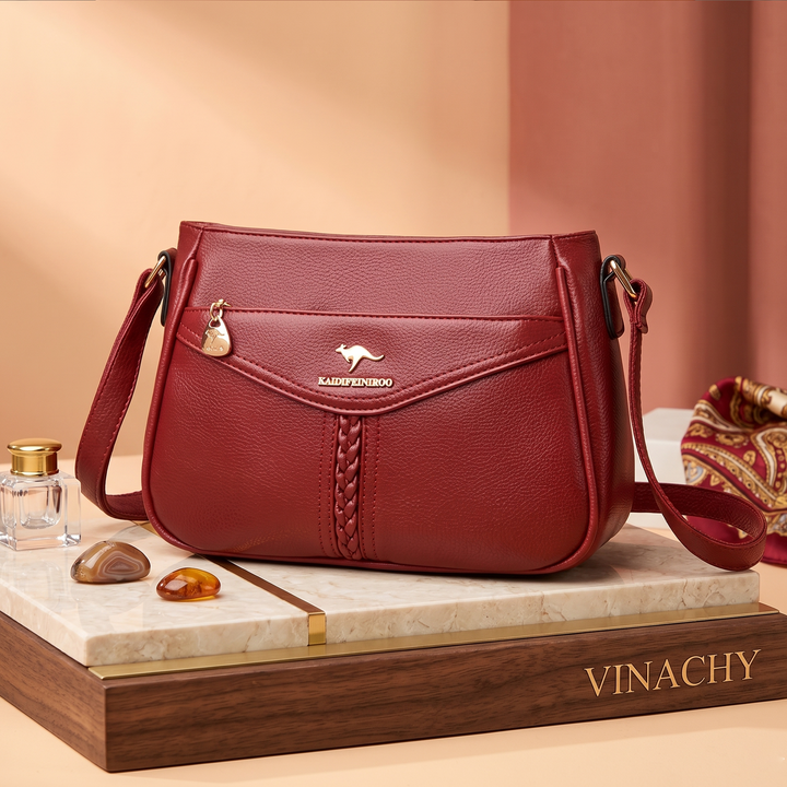 Women’s Soft Flap Shoulder Bag | حقيبة كتف نسائية ناعمة وعملية
