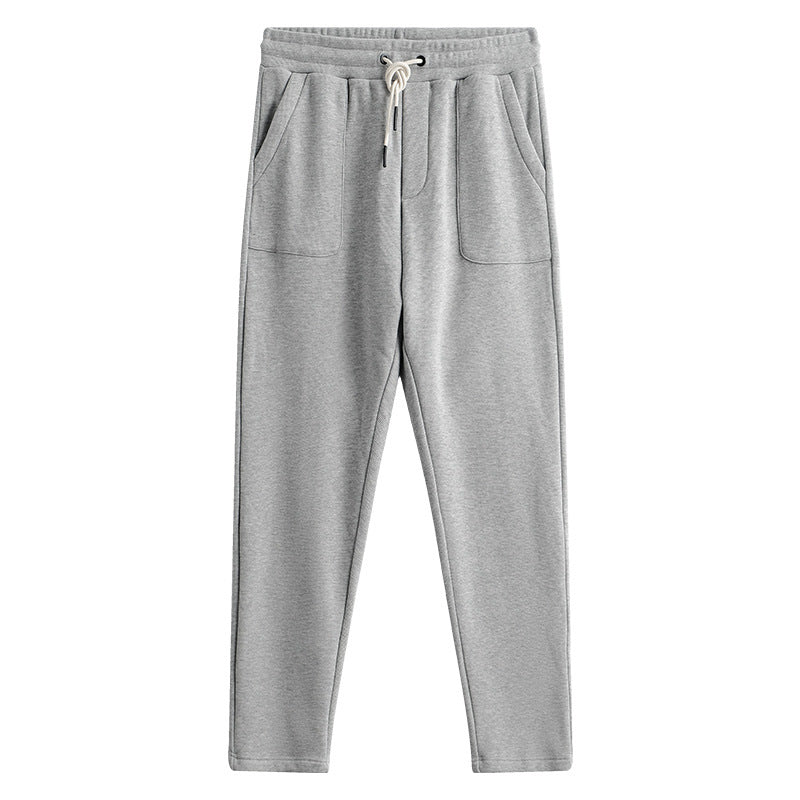 Men’s Knitted Straight Sweatpants | Casual Relaxed Fit