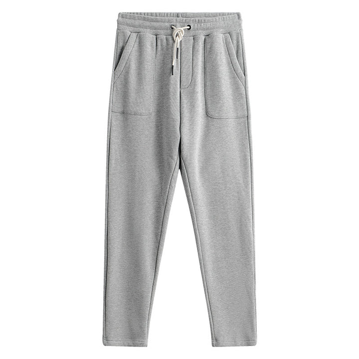 Men’s Knitted Straight Sweatpants | Casual Relaxed Fit