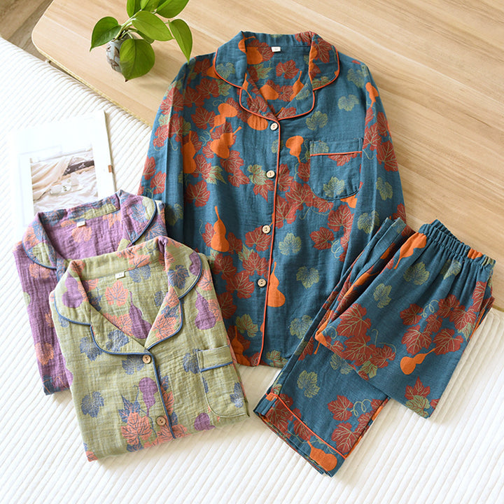 The Breathable Cotton Gauze Jacquard Set