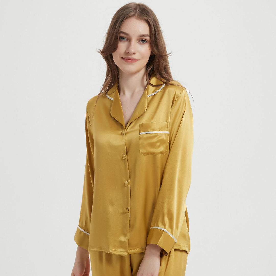 Women’s Silk Loungewear Set | Elegant Premium Sleepwear
