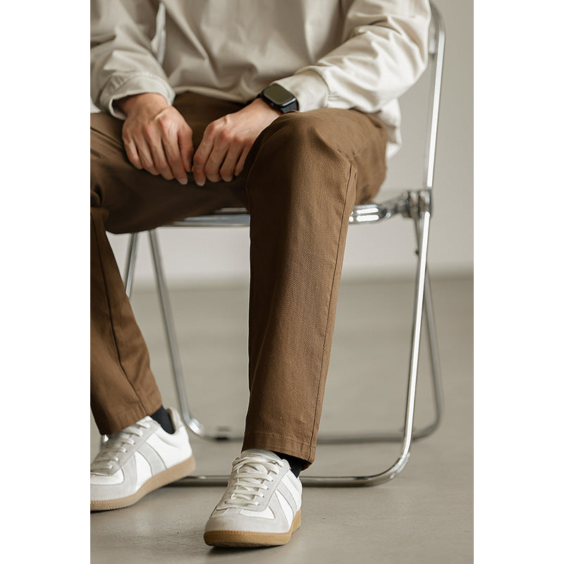 Men’s Heavy Stretch Jeans | Straight Leg Casual Denim