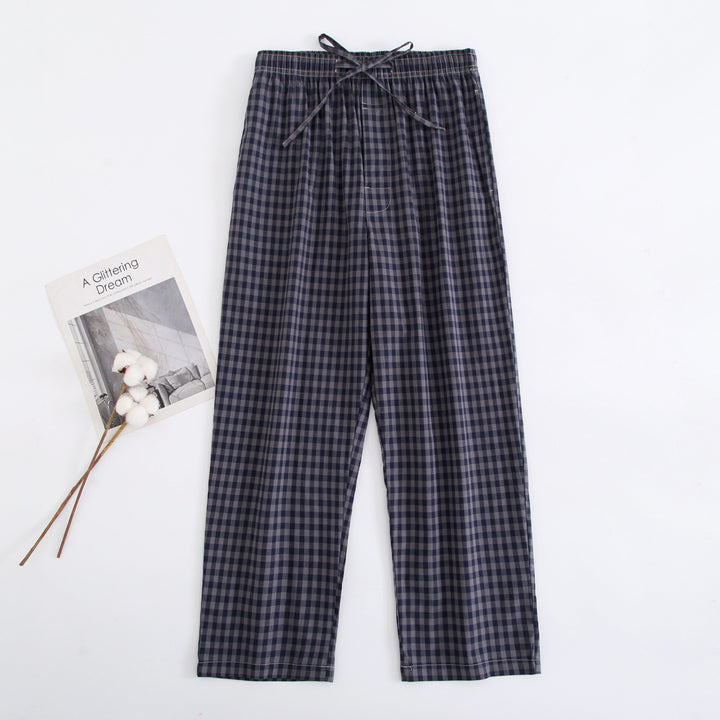 The Classic Cotton Plaid Lounge Pants
