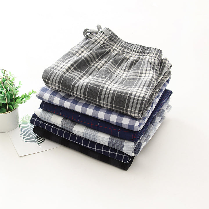 The Classic Cotton Plaid Lounge Pants