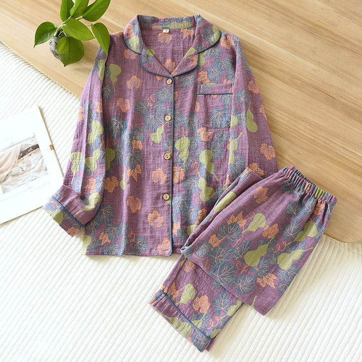 The Breathable Cotton Gauze Jacquard Set