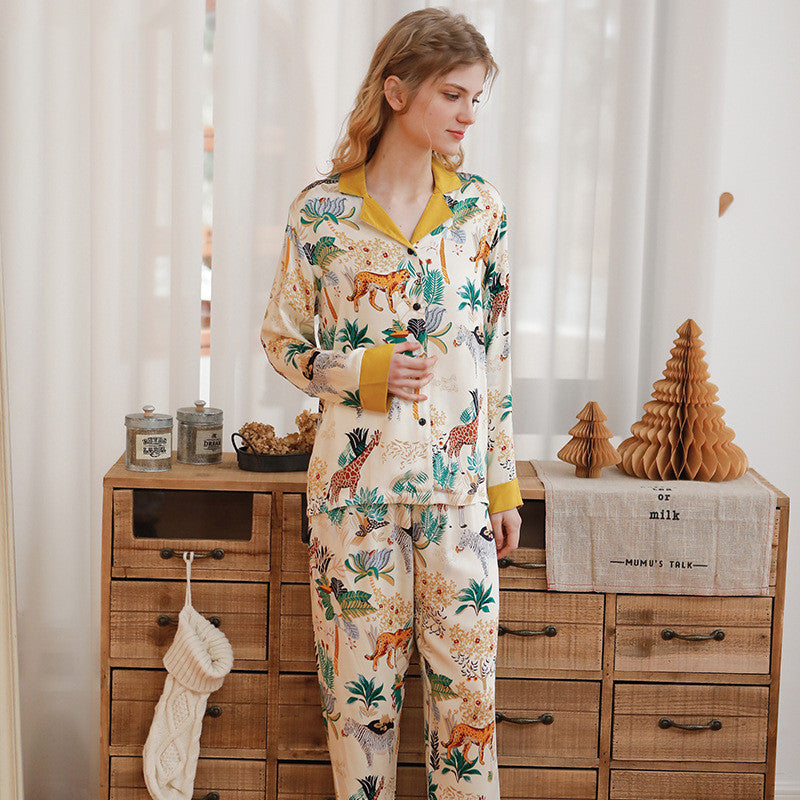 VINACHY | Premium Viscose-Satin Loungewear Set