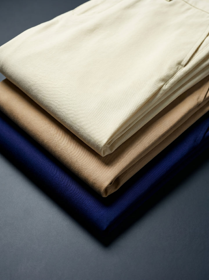 Men’s Sereno Cotton Stretch Trousers | بنطلون سيرينو الرجالي بملمس قطني مرن