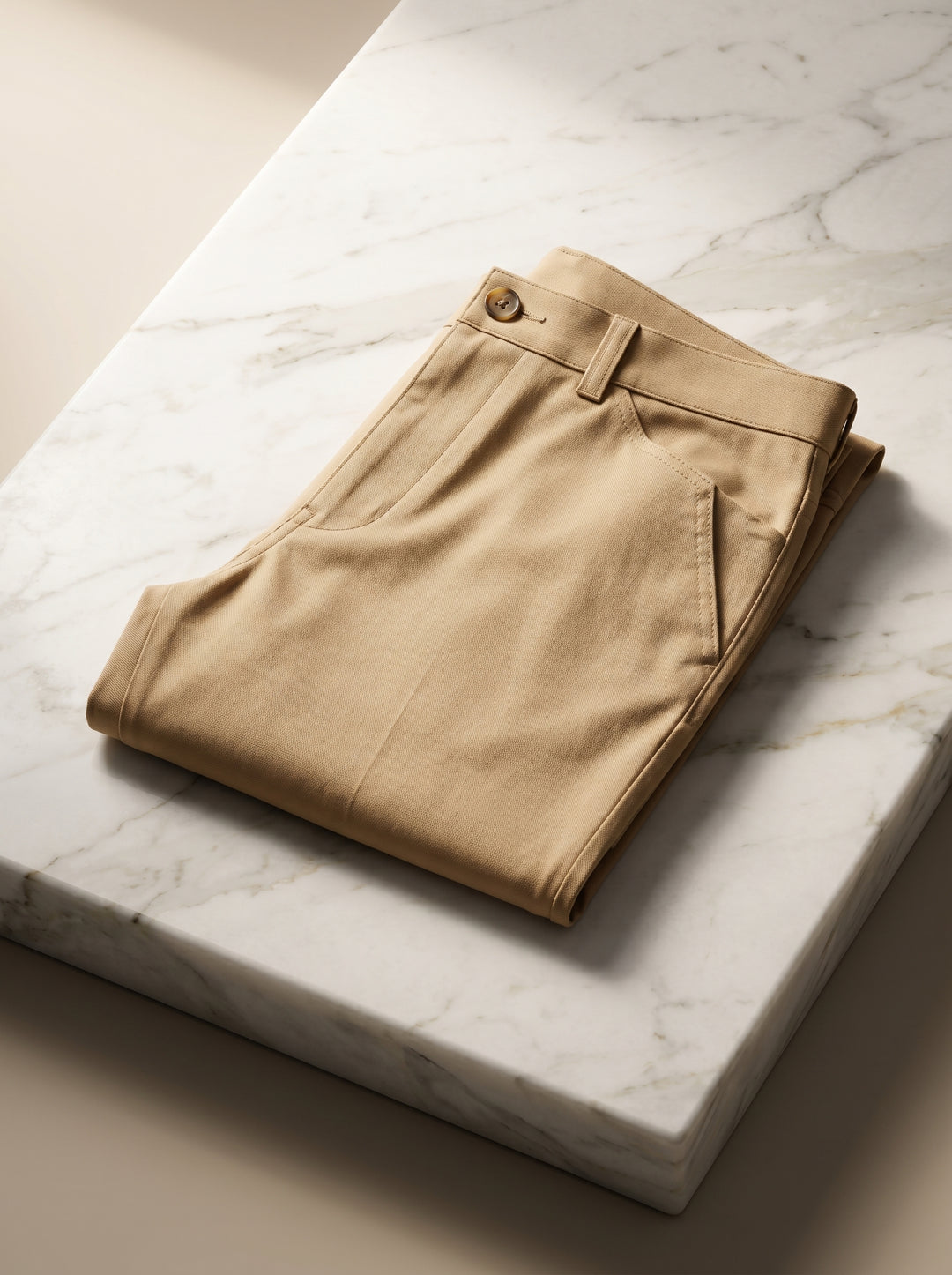 Men’s Sereno Cotton Stretch Trousers | بنطلون سيرينو الرجالي بملمس قطني مرن