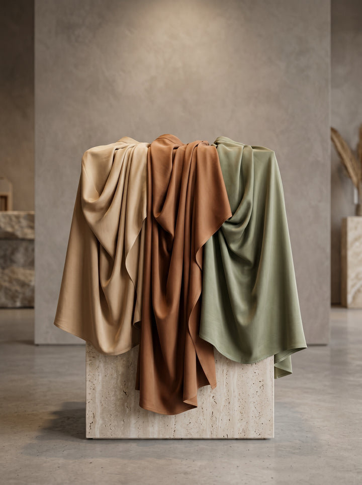 HARMONY - TENCEL SKIRT - ARTICHOKE