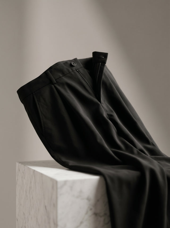 Men’s Sereno Cotton Stretch Trousers | بنطلون سيرينو الرجالي بملمس قطني مرن