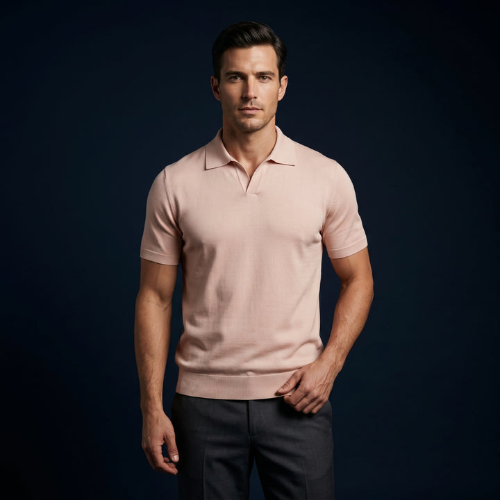 Men’s Eleganto Knitted Polo T-Shirt