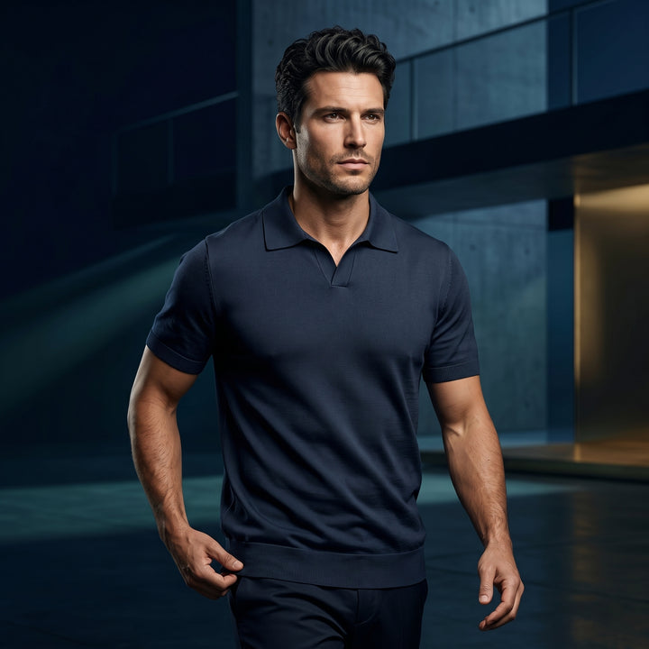 Men’s Eleganto Knitted Polo T-Shirt