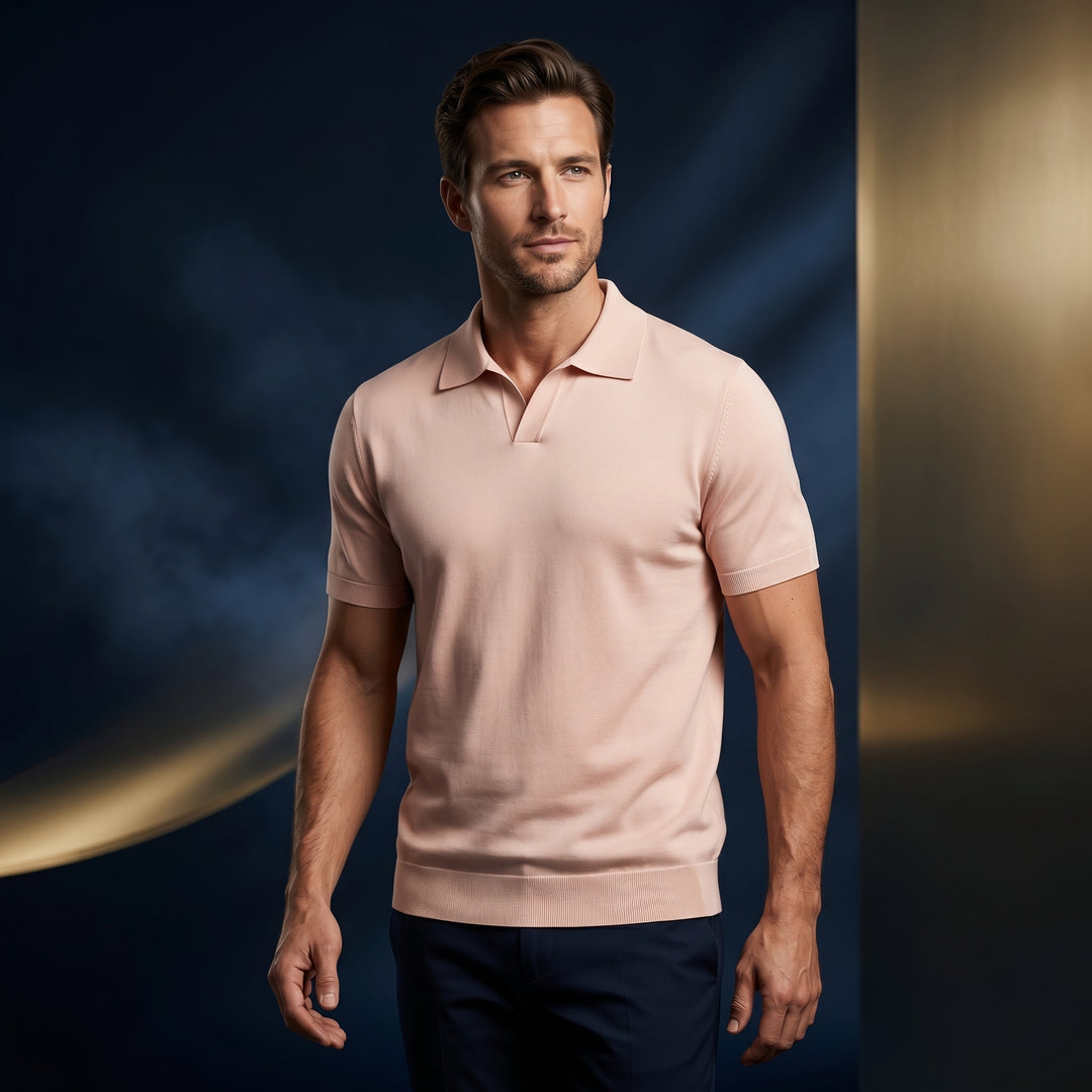 Men’s Eleganto Knitted Polo T-Shirt