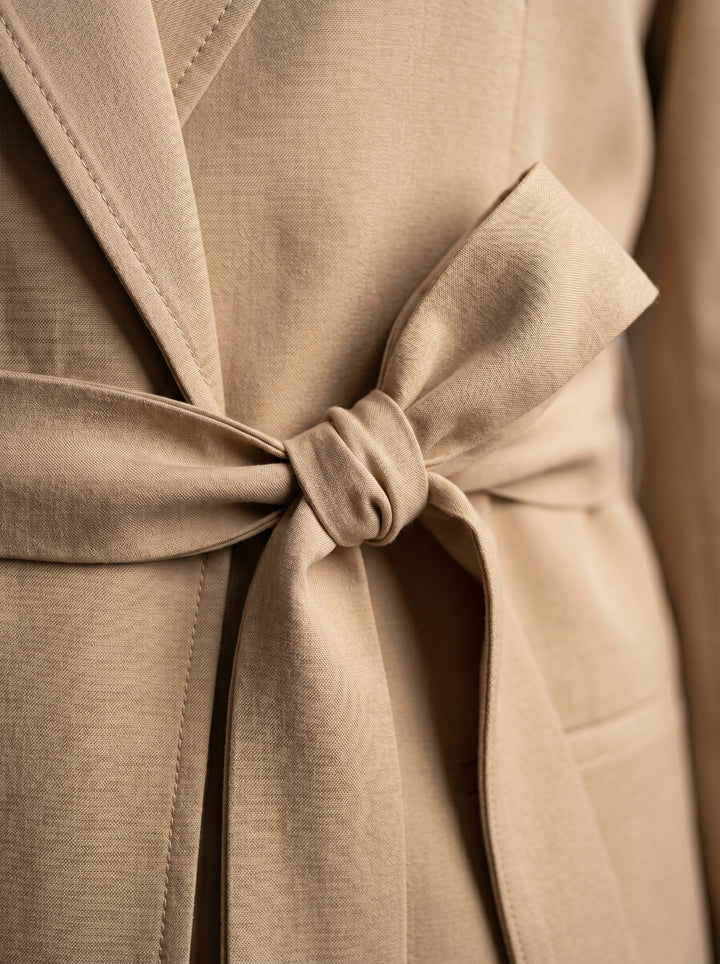 Women’s Urban Linen Jacket & Trousers Set | طقم نسائي كتان بجاكيت وبنطلون