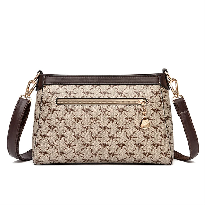Women’s Printed Top-Handle Shoulder Bag | حقيبة نسائية مطبوعة بيد علوية