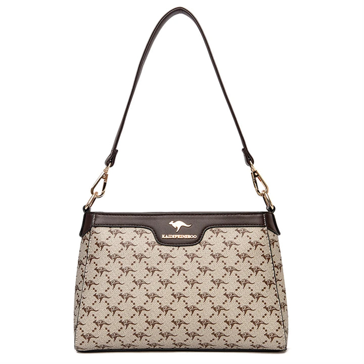 Women’s Printed Top-Handle Shoulder Bag | حقيبة نسائية مطبوعة بيد علوية