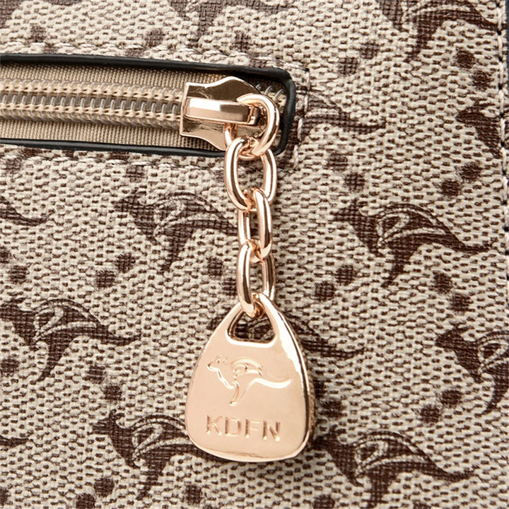 Women’s Printed Top-Handle Shoulder Bag | حقيبة نسائية مطبوعة بيد علوية