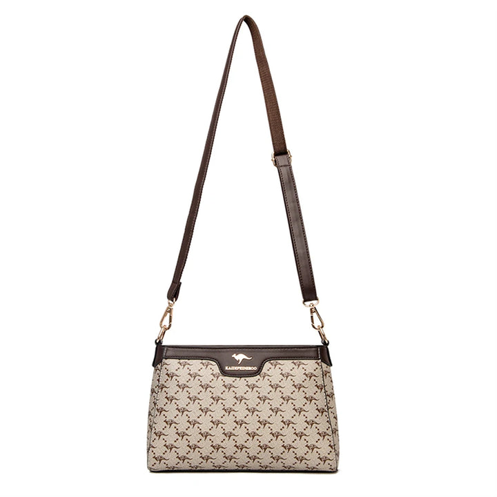 Women’s Printed Top-Handle Shoulder Bag | حقيبة نسائية مطبوعة بيد علوية