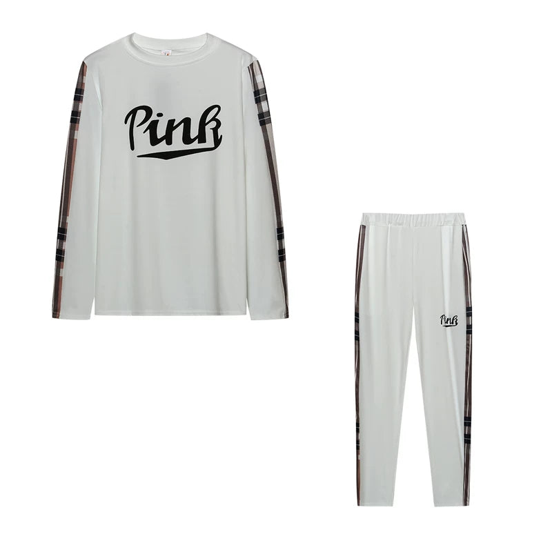 Women’s Casual 2-Piece Set | Long Sleeve Top & Relaxed Fit Pants