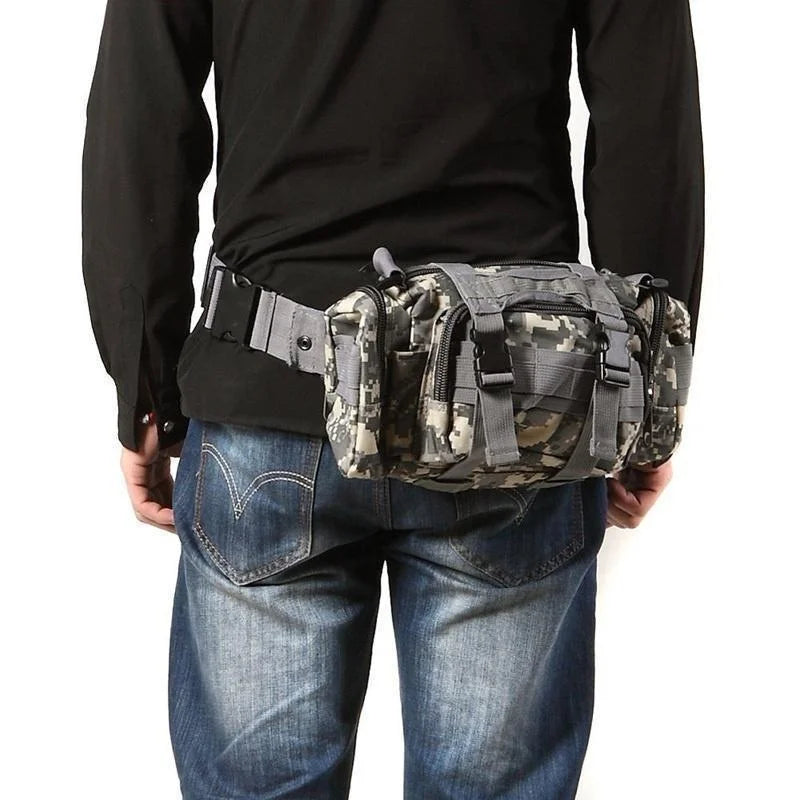 Men’s Tactical Chest & Waist Pack | حقيبة صدر وخصر رجالية عملية