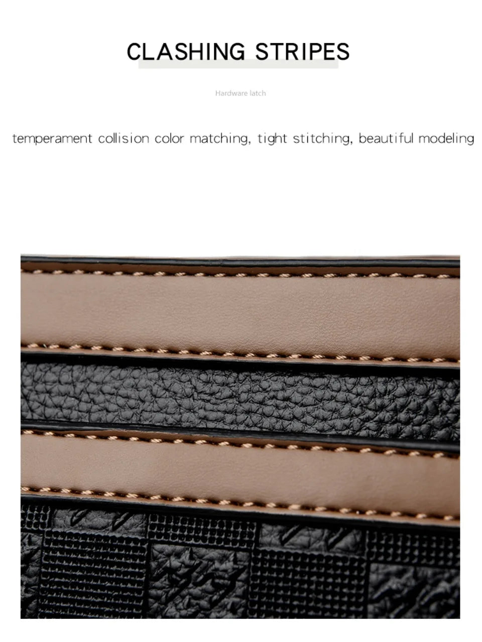 Women’s Plaid Shoulder Crossbody Bag | حقيبة نسائية بنقشة مربعات