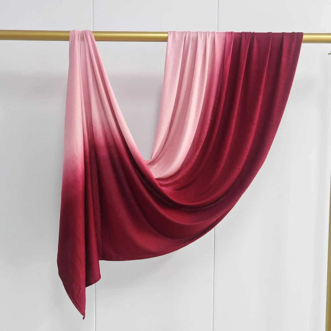 Women’s Ombré Jersey Hijab Scarf | Soft Everyday Drape