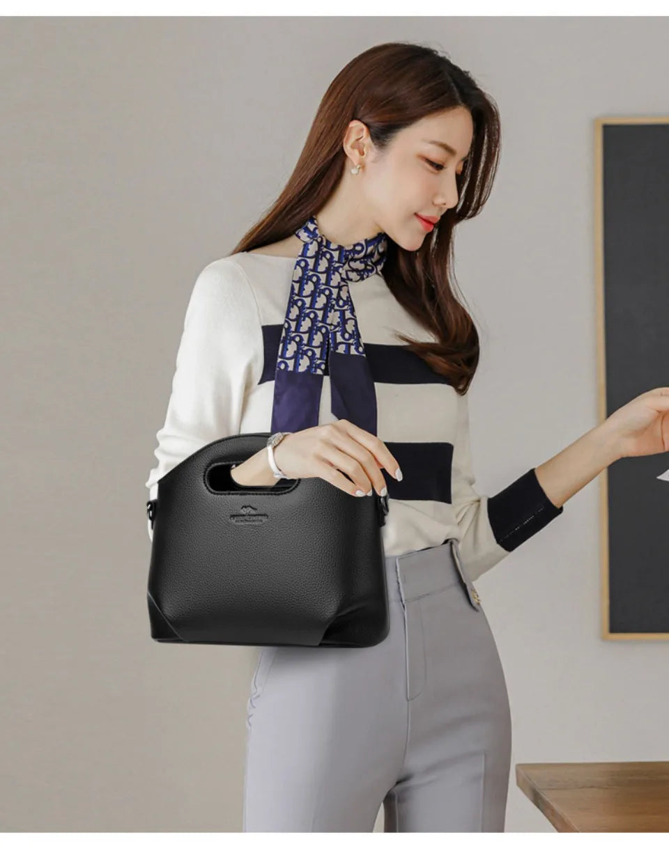 Women’s Small Soft Shoulder Tote | Elegant Casual Crossbody