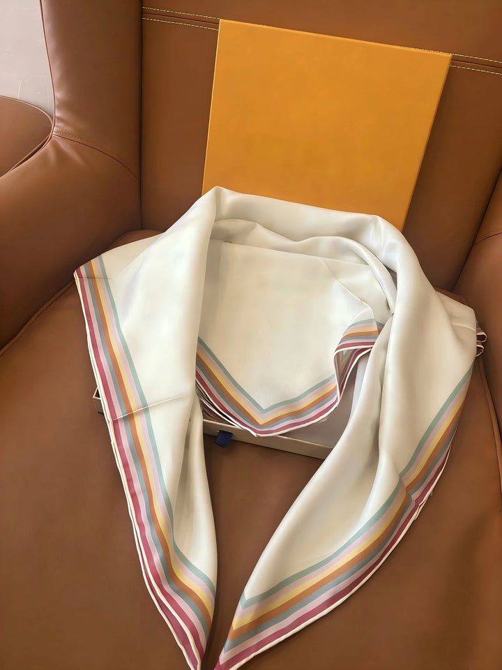 Women’s Pure Silk Shawl | Lightweight Elegant Spring Drape