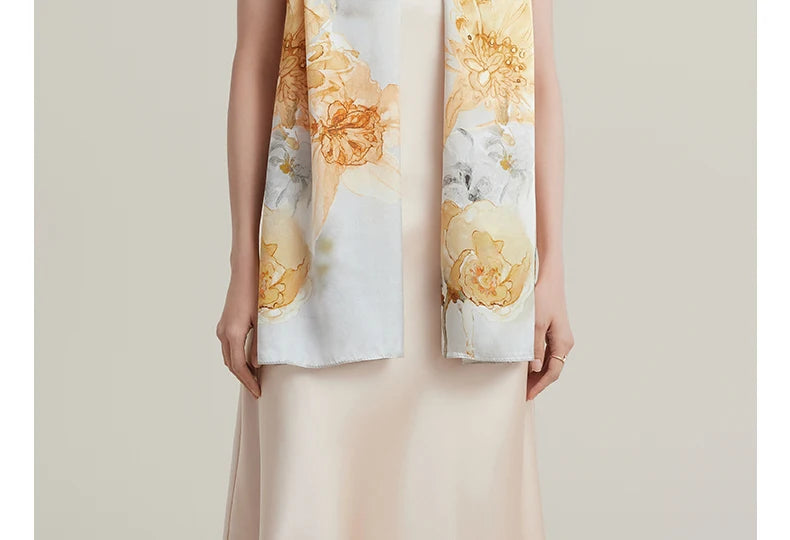 Women’s Silk Shawl | Elegant Gift-Worthy Long Drape