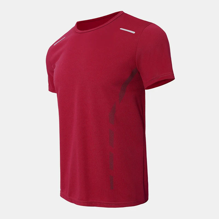Men’s Printed Quick-Dry Sports T-Shirt 1/4 Pack | تيشيرت رياضي رجالي مطبوع فردي أو ٤ قطع