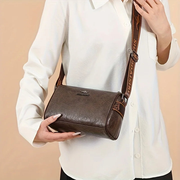 Women’s Retro Pillow Shoulder Bag | حقيبة كتف نسائية صغيرة بتصميم وسادة
