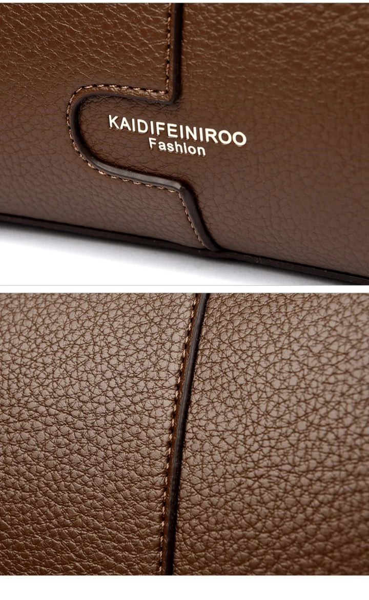 Women’s Soft Leather-Look Shoulder Bag | Elegant Summer Crossbody