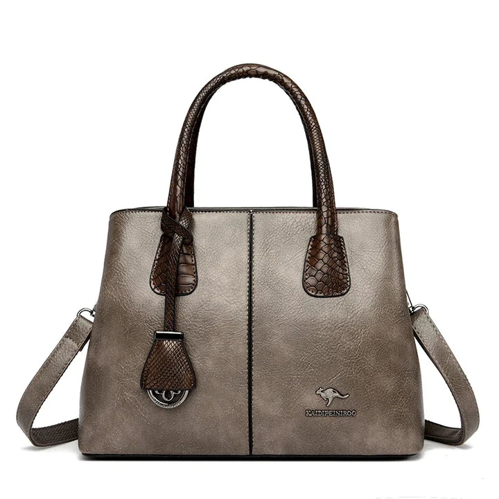Women’s Patchwork Shoulder Bag | Large Capacity Crossbody Tote