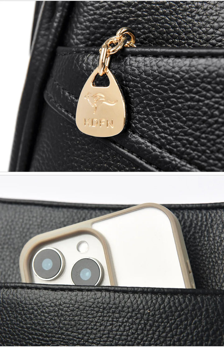 Women’s Soft Flap Shoulder Bag | حقيبة كتف نسائية ناعمة وعملية