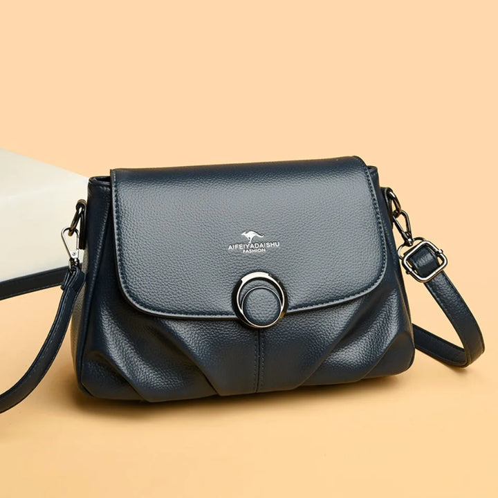 Women’s Soft PU Shoulder Crossbody Bag | حقيبة كتف نسائية ناعمة