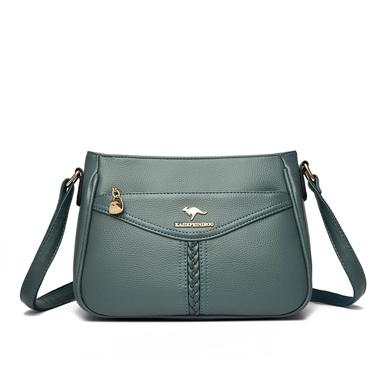 Women’s Soft Flap Shoulder Bag | حقيبة كتف نسائية ناعمة وعملية