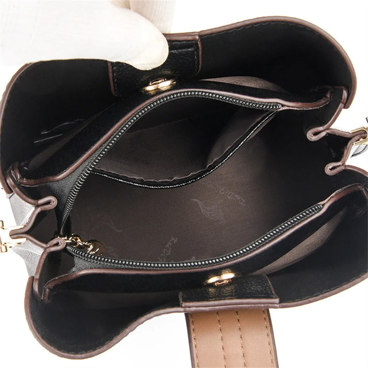 Women’s Three-Layer Small Tote Bag | حقيبة نسائية صغيرة بثلاث طبقات