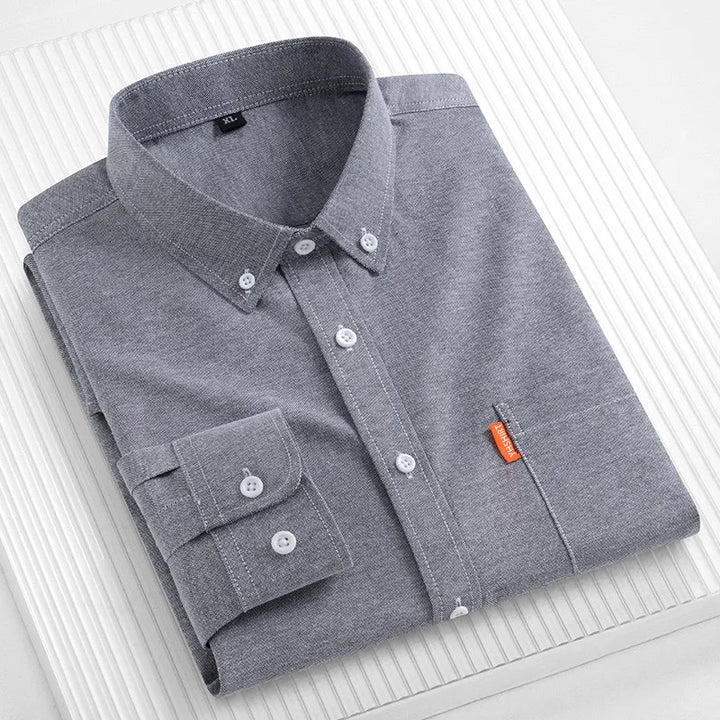 Men’s Solid Business Shirt | Smart Everyday Style