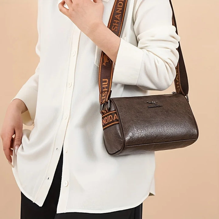 Women’s Retro Pillow Shoulder Bag | حقيبة كتف نسائية صغيرة بتصميم وسادة