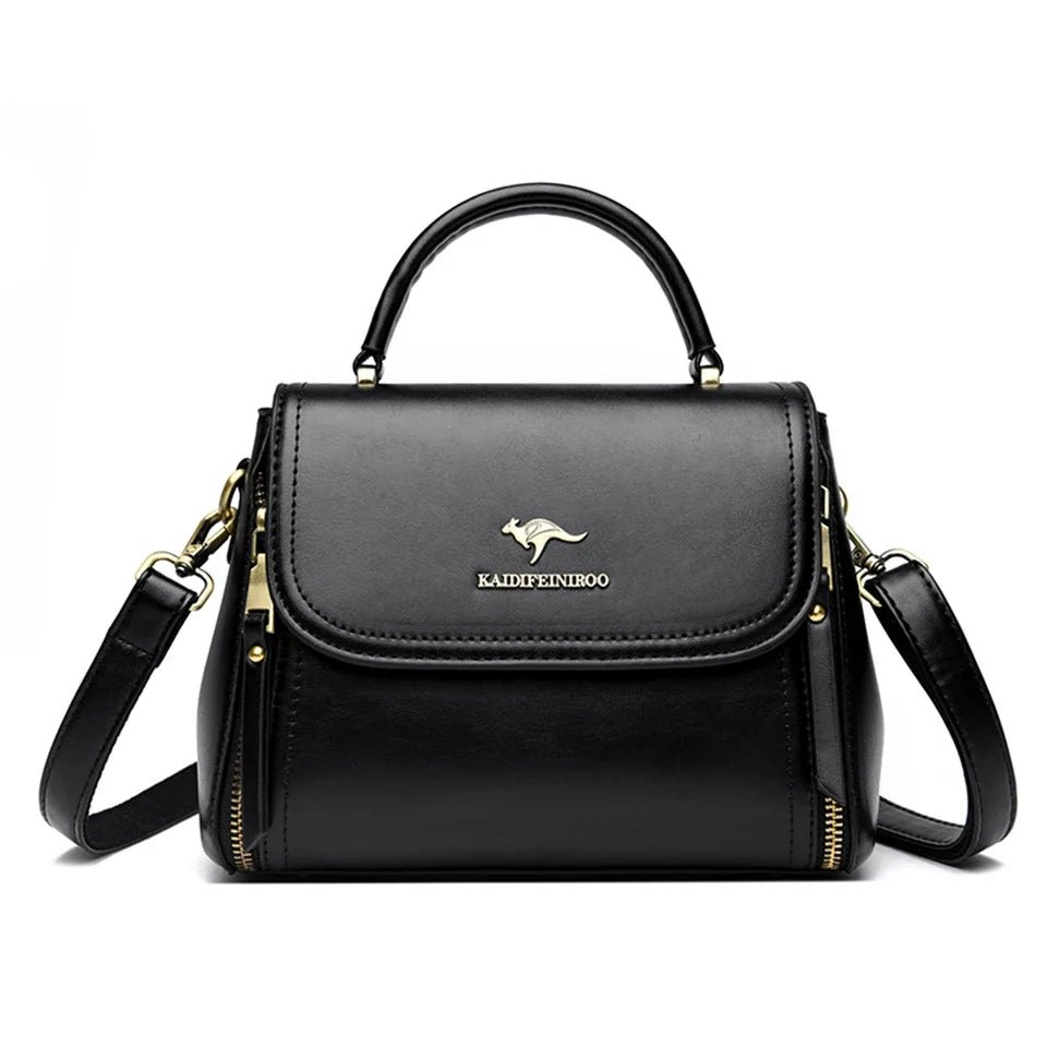 Women’s Soft Top-Handle Shoulder Bag | حقيبة نسائية بيد علوية