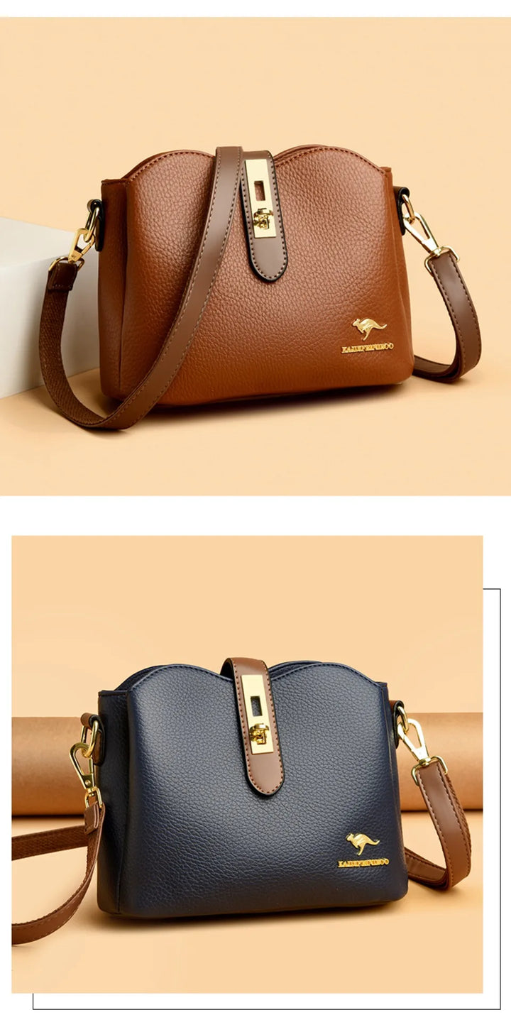 Women’s Soft Top-Handle Shoulder Bag | حقيبة نسائية بيد علوية