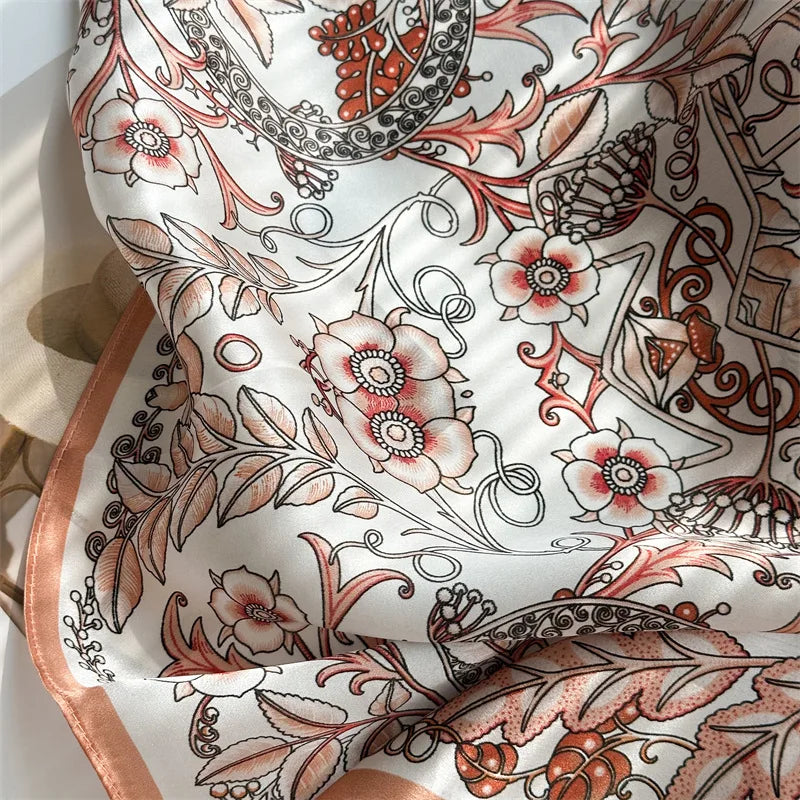 Women’s Pure Silk Printed Scarf