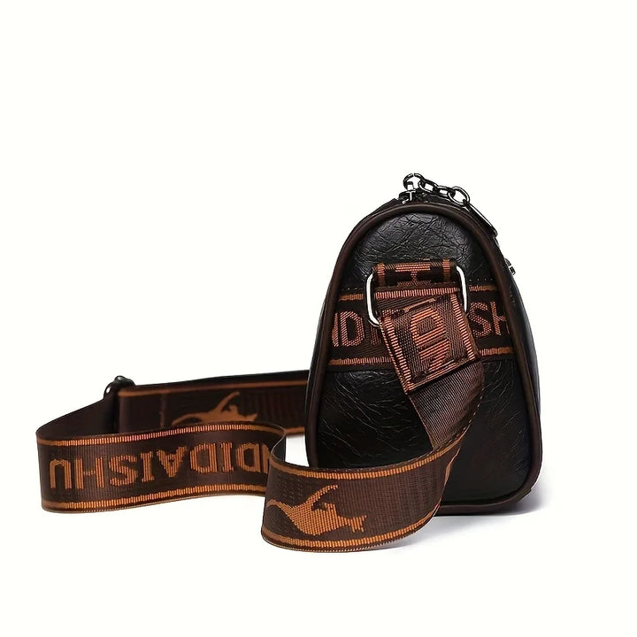 Women’s Retro Pillow Shoulder Bag | حقيبة كتف نسائية صغيرة بتصميم وسادة