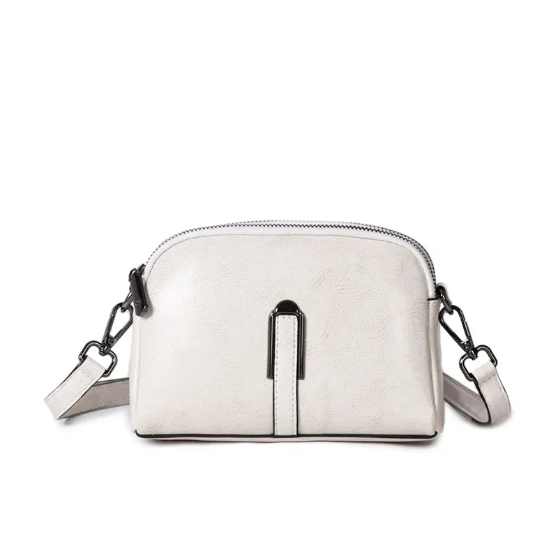 Women’s Genuine Leather Small Crossbody Bag | حقيبة نسائية صغيرة من الجلد الطبيعي كروس بودي