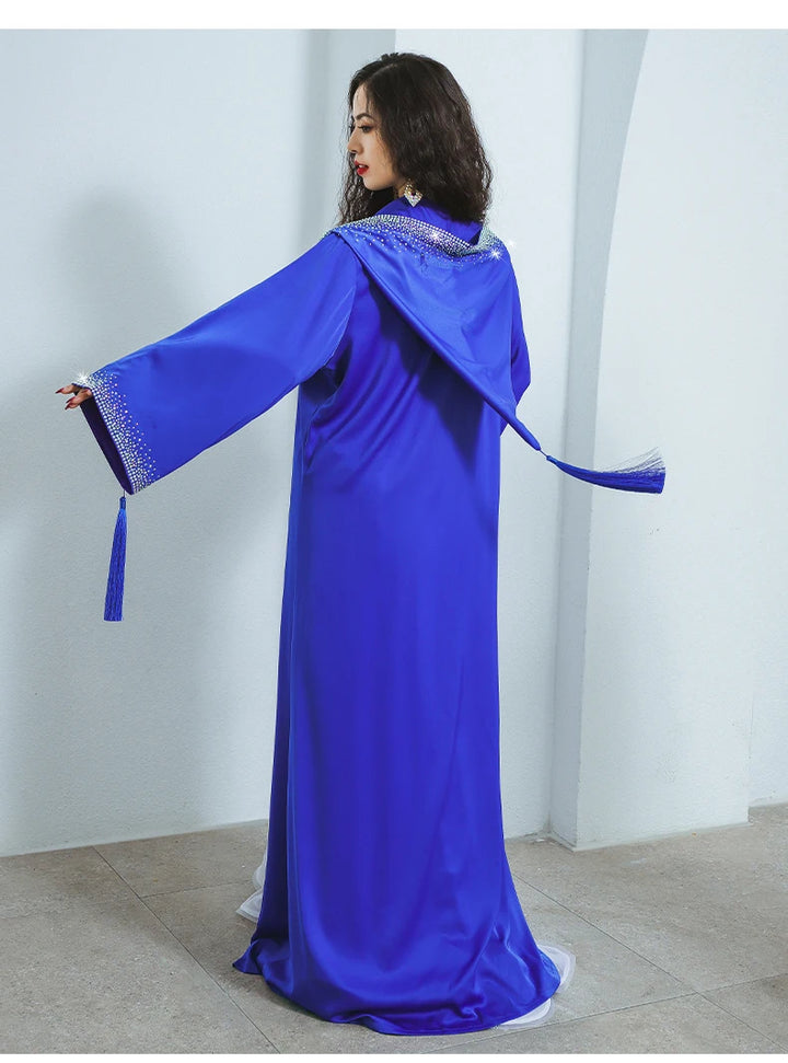 Women’s Regal Hooded Cape Abaya | عباءة كاب ملكية بغطاء رأس