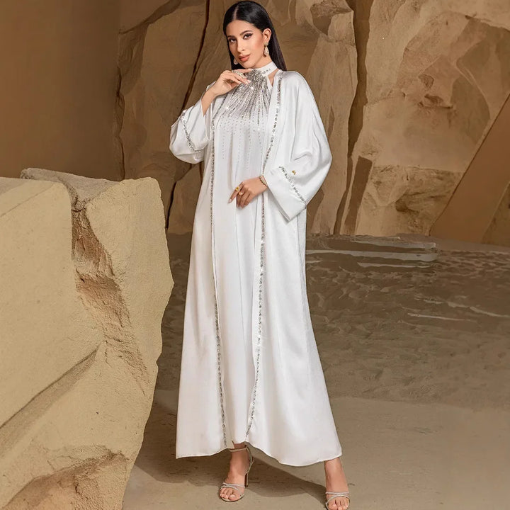 The Diamond-Draped Kimono Set