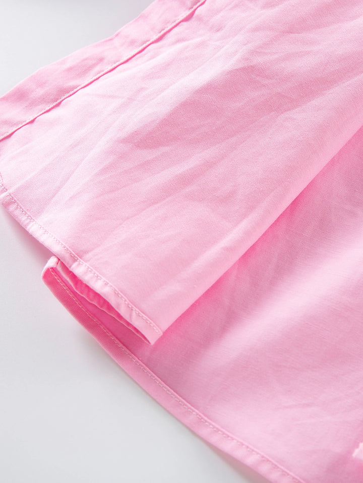 Kids’ Cotton Dress Shirt 2–16 Years | قميص أطفال قطني أنيق لعمر ٢–١٦ سنة