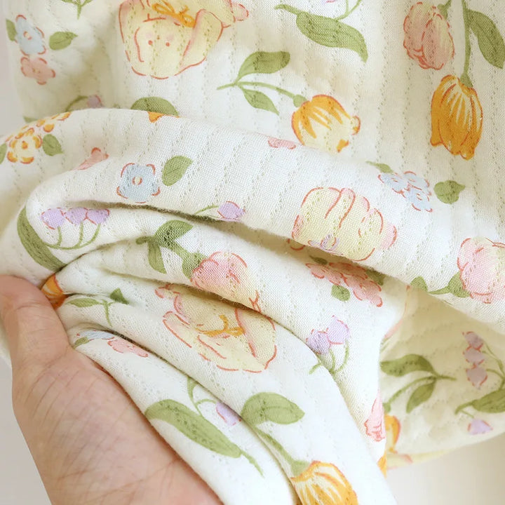 Women’s Cotton_Lounge_Active | بيجاما قطنية نسائية للبيت - Floral